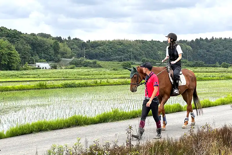 【レポート2024#20】田園風景をバックに優雅な乗馬体験！「千葉ライディングパーク」