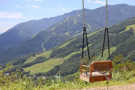 【レポート2024#21】ハイジの気分になれる♪白馬ジャイアントスィングと様々なアクティビティを楽しめる「白馬岩岳マウンテンリゾート」!!