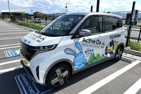 【レポートカー(サクラ)試乗記 第1弾】今年度のレポートカーは初のEV車♪