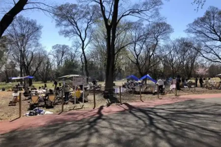 埼玉県営和光樹林公園バーベキュー広場