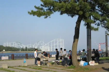 海の公園バーベキュー場