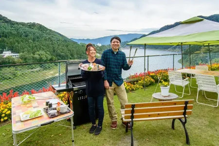 まんてん星の湯 ガーデンBBQ