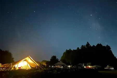 農園リゾート THE FARM「農園の中のキャンプ場」