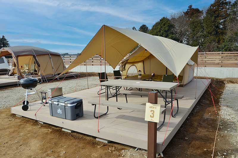shelter base オートキャンプ施設
