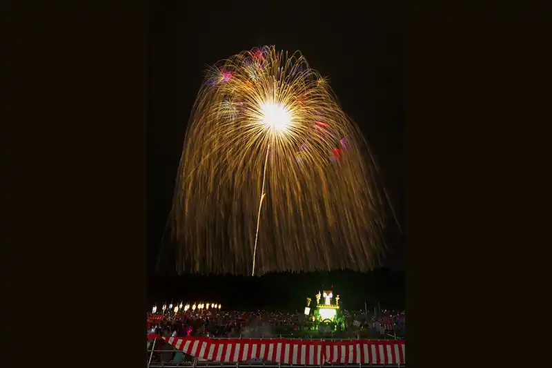 片貝まつり・浅原神社秋季例大祭奉納大煙火