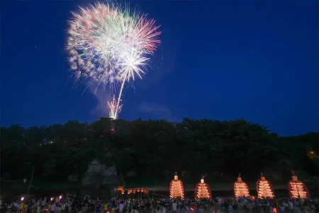 寄居玉淀水天宮祭花火大会
