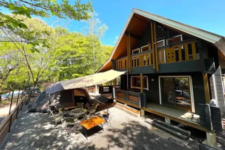 焚き火の庭グランピング