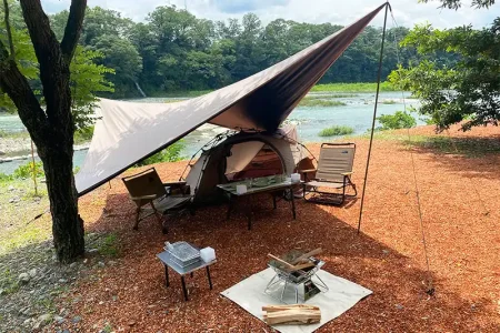 【キャンプレポート＃6】　荒川の清流に面したキャンプ場「ウォーターパーク長瀞」