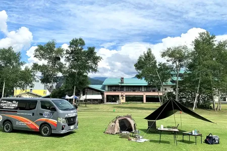 【キャンプレポート＃11】　自然がいっぱいの開放的な空間とハンモックが楽しめる「尾瀬いわくらキャンプ場」