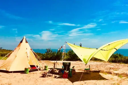 【キャンプレポート＃15】　広大な水平線が一望できる「tama海terrasse」