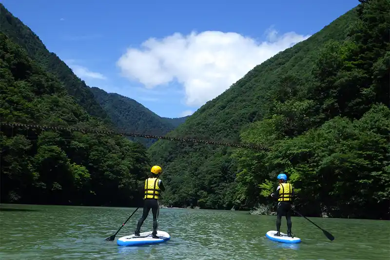 梓湖SUPアドベンチャー