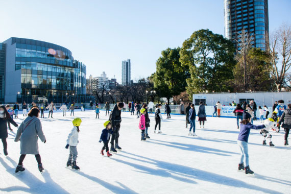 東京の真ん中で氷の世界をエンジョイ!!
