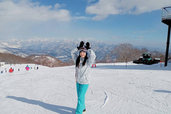 スノレポ2023＃10】北アルプス・五竜岳の絶景！極上のパウダースノーと