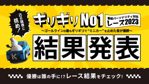 【結果発表】ウィンターアロハグランプリ2023　～ギリギリNo.1レース～