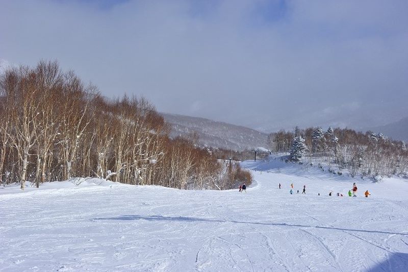 志賀高原中央エリア　一の瀬山の神スキー場
